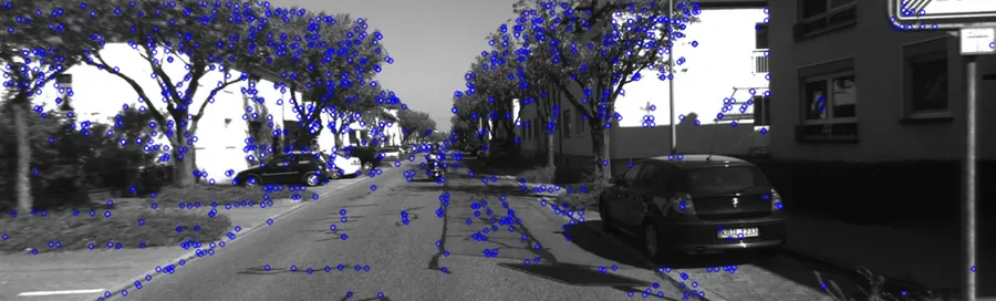 Visual odometry project screenshot